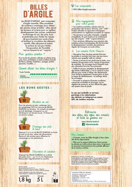 Paillage, billes d'argile - Billes d'Argile - 5 L - MEDIA_PACKAGING_VERSO